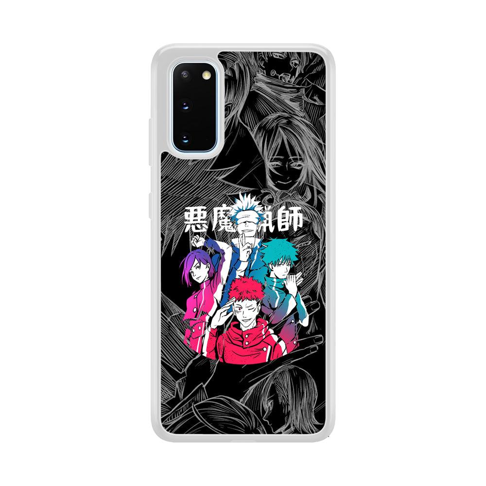 Jujutsu Kaisen Coloring Friendship Samsung Galaxy S20 Case-Oxvistore