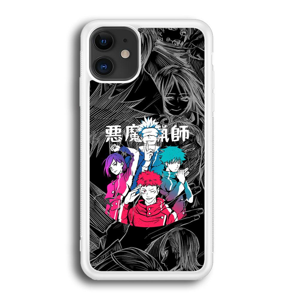 Jujutsu Kaisen Coloring Friendship iPhone 12 Case-Oxvistore