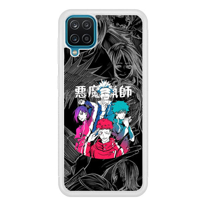 Jujutsu Kaisen Coloring Friendship Samsung Galaxy A12 Case-Oxvistore