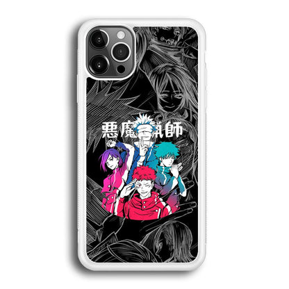 Jujutsu Kaisen Coloring Friendship iPhone 12 Pro Case-Oxvistore