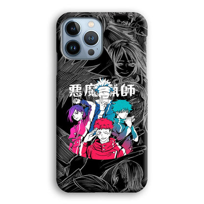 Jujutsu Kaisen Coloring Friendship iPhone 15 Pro Max Case-Oxvistore