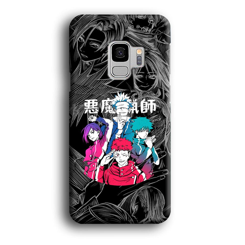 Jujutsu Kaisen Coloring Friendship Samsung Galaxy S9 Case-Oxvistore