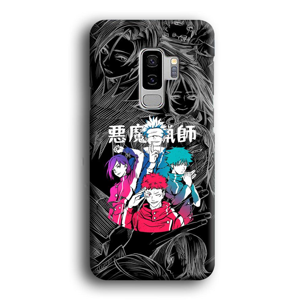 Jujutsu Kaisen Coloring Friendship Samsung Galaxy S9 Plus Case-Oxvistore