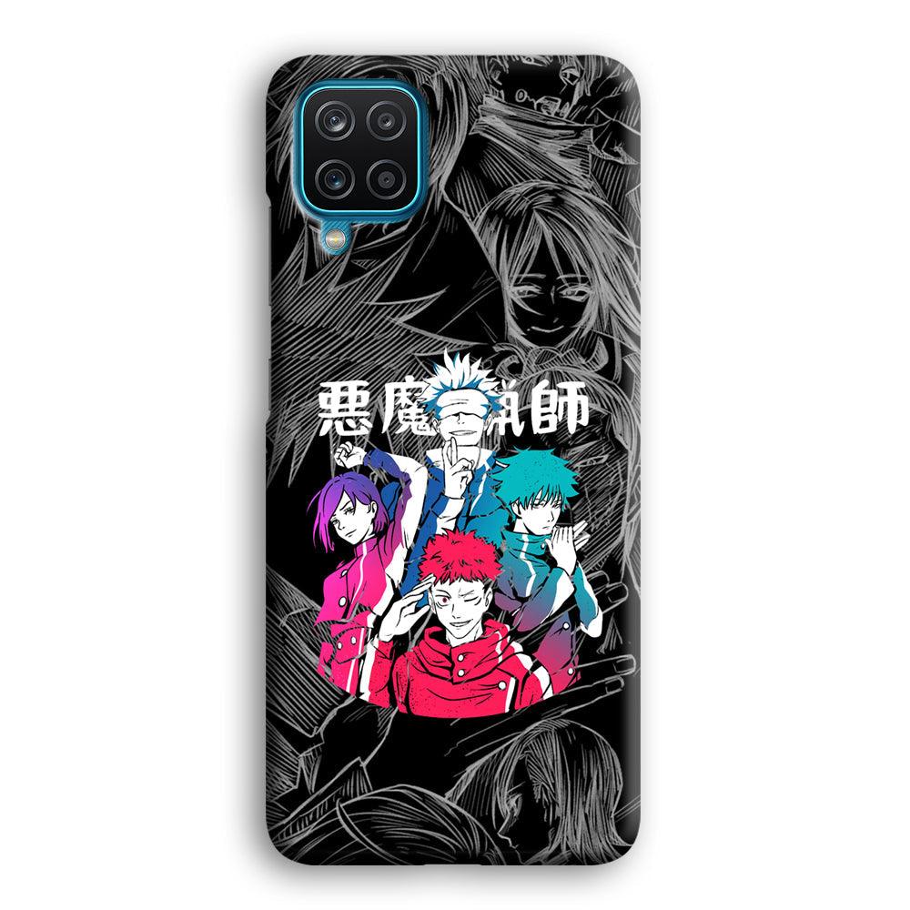 Jujutsu Kaisen Coloring Friendship Samsung Galaxy A12 Case-Oxvistore