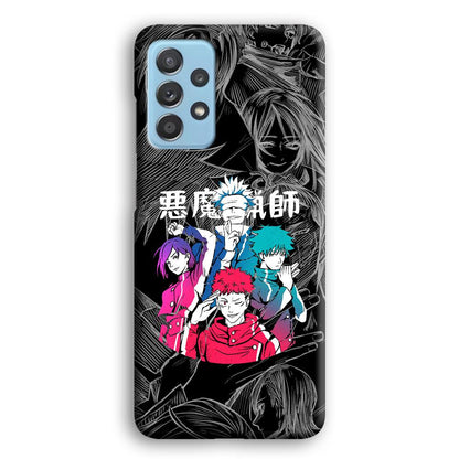 Jujutsu Kaisen Coloring Friendship Samsung Galaxy A52 Case-Oxvistore