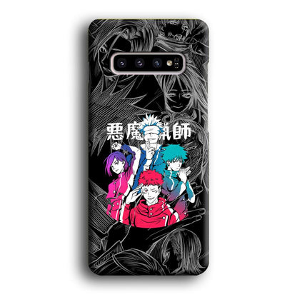 Jujutsu Kaisen Coloring Friendship Samsung Galaxy S10 Plus Case-Oxvistore