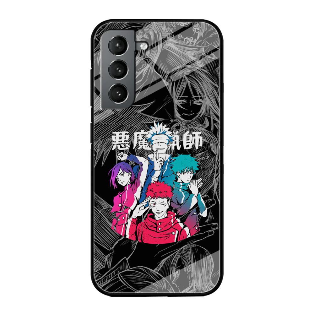 Jujutsu Kaisen Coloring Friendship Samsung Galaxy S21 Case-Oxvistore