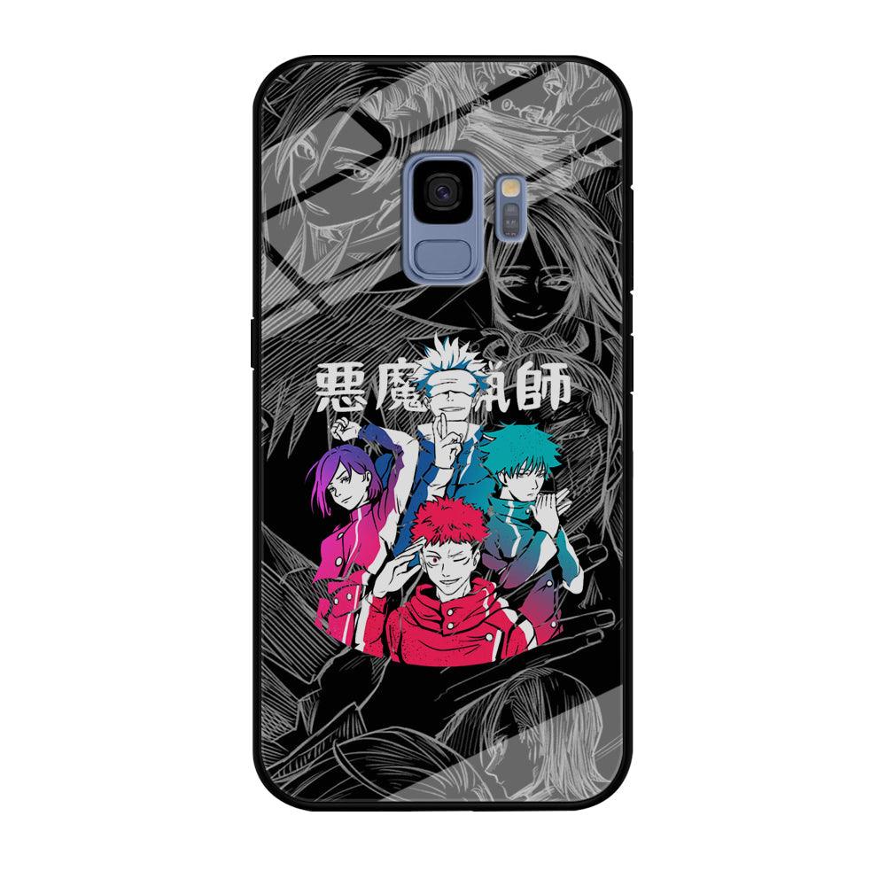 Jujutsu Kaisen Coloring Friendship Samsung Galaxy S9 Case-Oxvistore