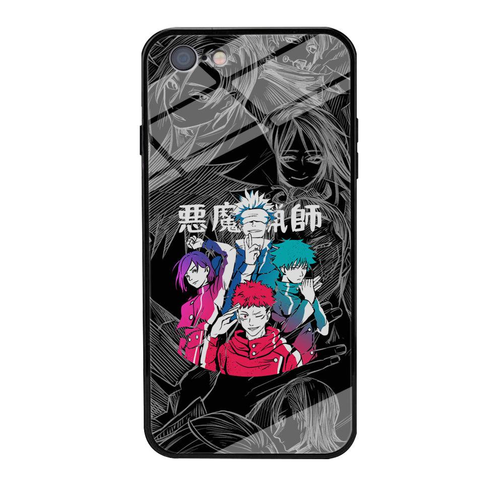 Jujutsu Kaisen Coloring Friendship iPhone 6 Plus | 6s Plus Case-Oxvistore