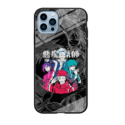 Jujutsu Kaisen Coloring Friendship iPhone 12 Pro Case-Oxvistore