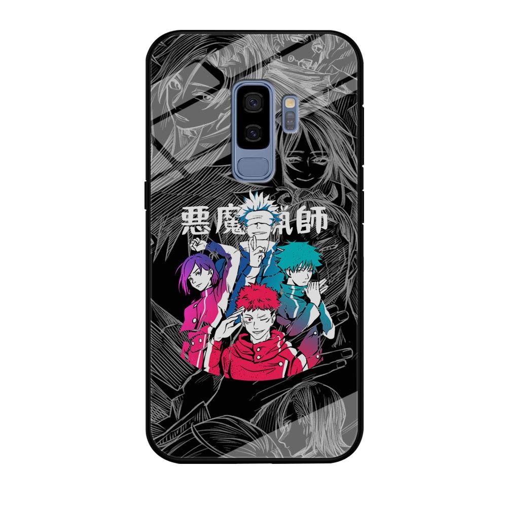 Jujutsu Kaisen Coloring Friendship Samsung Galaxy S9 Plus Case-Oxvistore