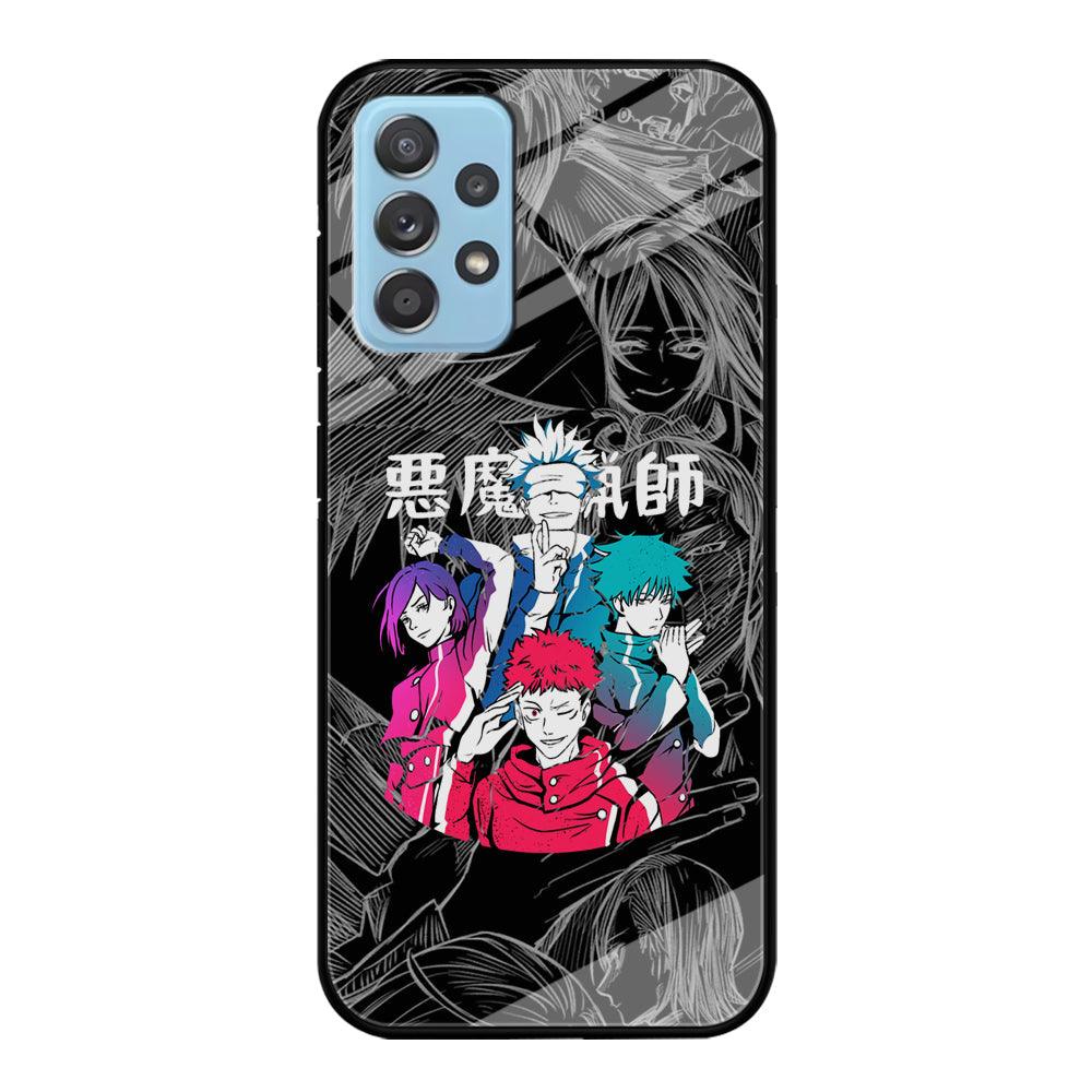 Jujutsu Kaisen Coloring Friendship Samsung Galaxy A52 Case-Oxvistore