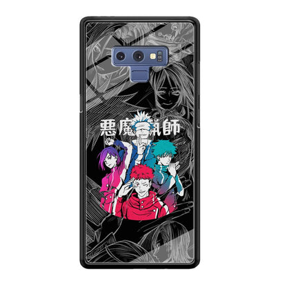 Jujutsu Kaisen Coloring Friendship Samsung Galaxy Note 9 Case-Oxvistore