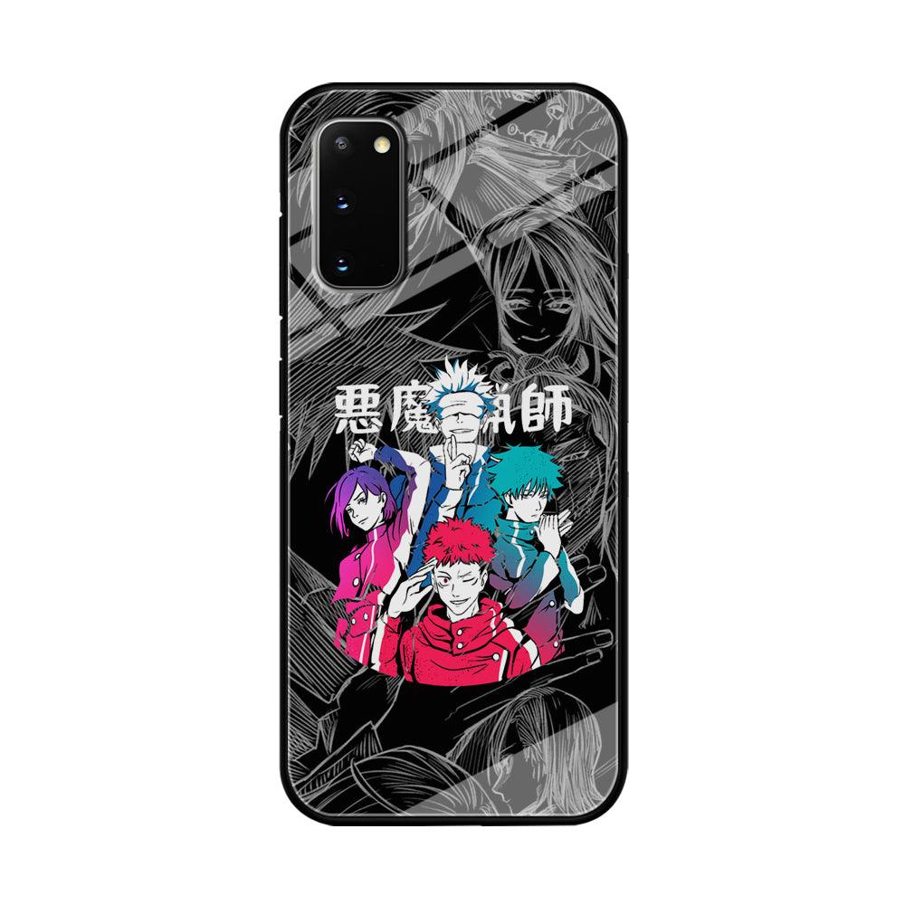 Jujutsu Kaisen Coloring Friendship Samsung Galaxy S20 Case-Oxvistore