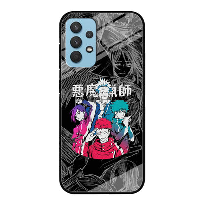 Jujutsu Kaisen Coloring Friendship Samsung Galaxy A32 Case-Oxvistore