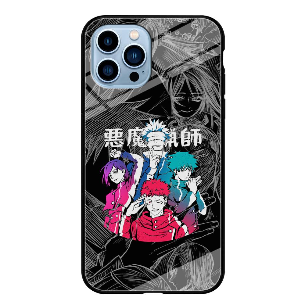 Jujutsu Kaisen Coloring Friendship iPhone 15 Pro Max Case-Oxvistore