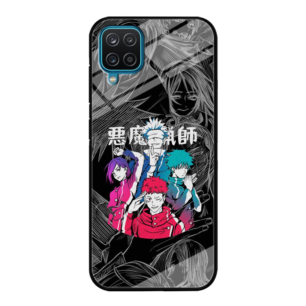 Jujutsu Kaisen Coloring Friendship Samsung Galaxy A12 Case-Oxvistore