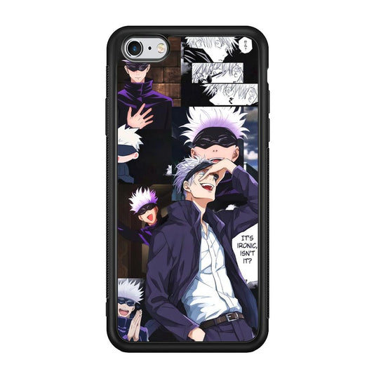 Jujutsu Kaisen Gojo Thinks Ironic iPhone 6 | 6s Case-Oxvistore