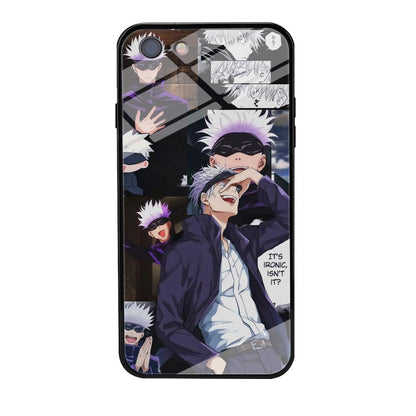 Jujutsu Kaisen Gojo Thinks Ironic iPhone 6 Plus | 6s Plus Case-Oxvistore