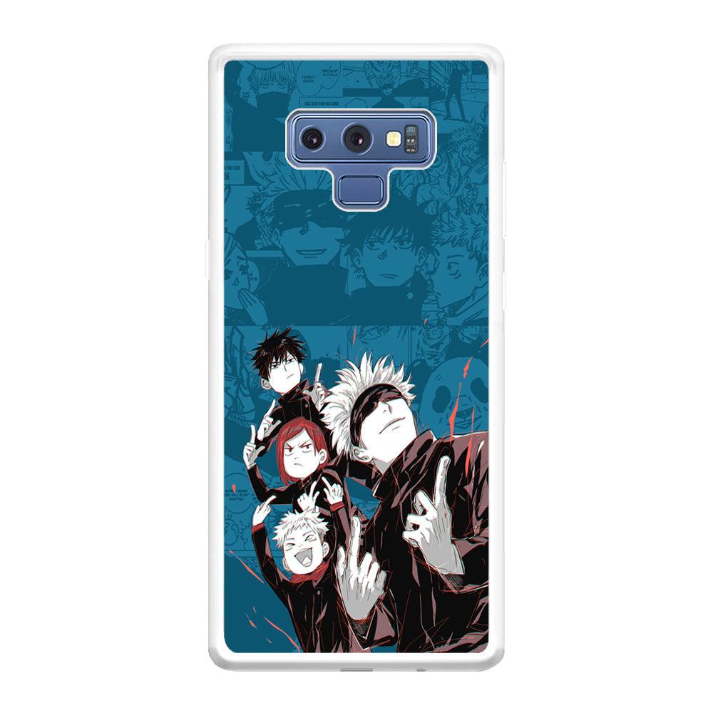 Jujutsu Kaisen Joking with Friends Samsung Galaxy Note 9 Case-Oxvistore