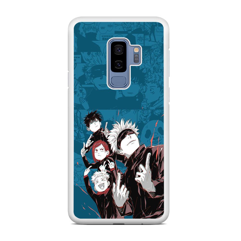 Jujutsu Kaisen Joking with Friends Samsung Galaxy S9 Plus Case-Oxvistore