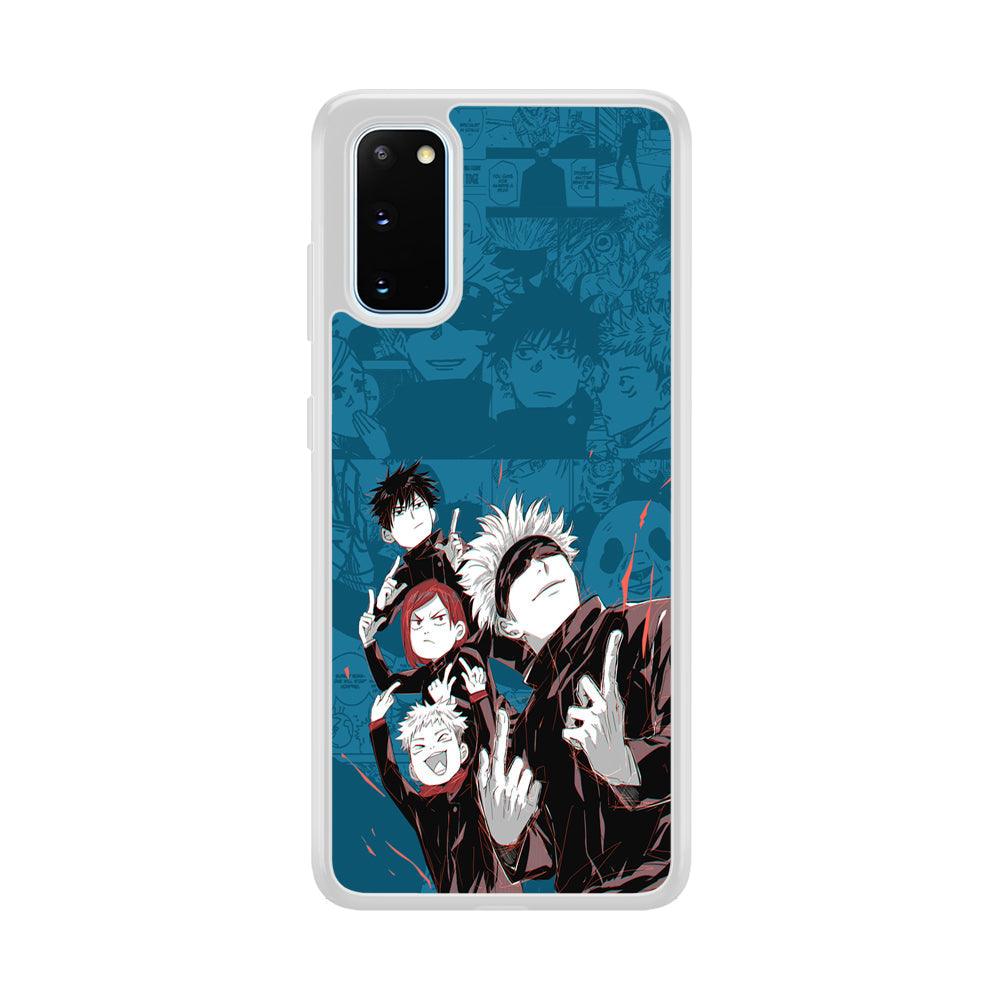 Jujutsu Kaisen Joking with Friends Samsung Galaxy S20 Case-Oxvistore