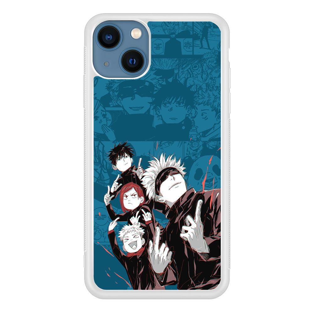 Jujutsu Kaisen Joking with Friends iPhone 13 Case-Oxvistore