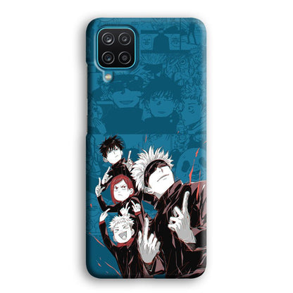 Jujutsu Kaisen Joking with Friends Samsung Galaxy A12 Case-Oxvistore