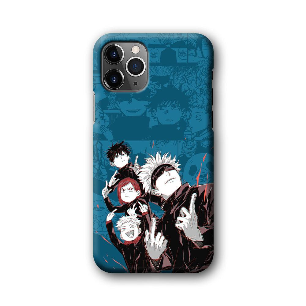 Jujutsu Kaisen Joking with Friends iPhone 11 Pro Case-Oxvistore