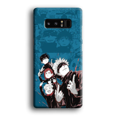 Jujutsu Kaisen Joking with Friends Samsung Galaxy Note 8 Case-Oxvistore