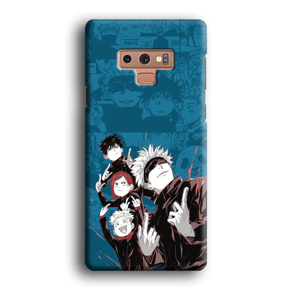 Jujutsu Kaisen Joking with Friends Samsung Galaxy Note 9 Case-Oxvistore