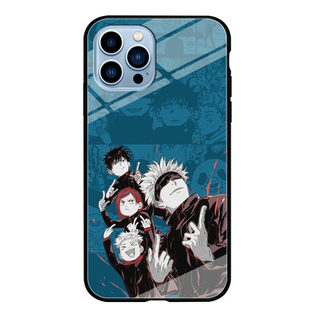 Jujutsu Kaisen Joking with Friends iPhone 13 Pro Case-Oxvistore