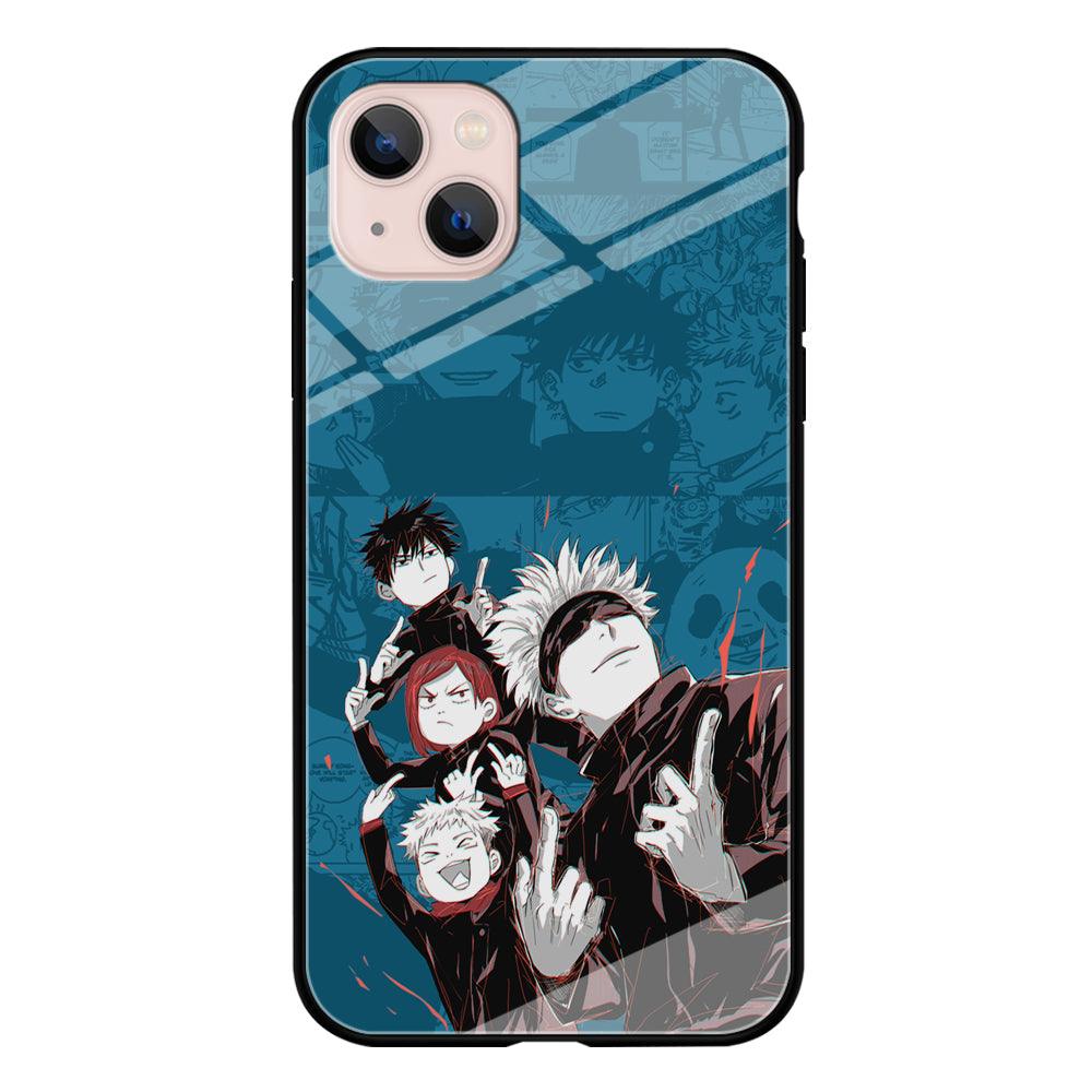 Jujutsu Kaisen Joking with Friends iPhone 13 Case-Oxvistore