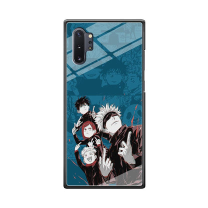 Jujutsu Kaisen Joking with Friends Samsung Galaxy Note 10 Plus Case-Oxvistore