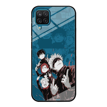 Jujutsu Kaisen Joking with Friends Samsung Galaxy A12 Case-Oxvistore