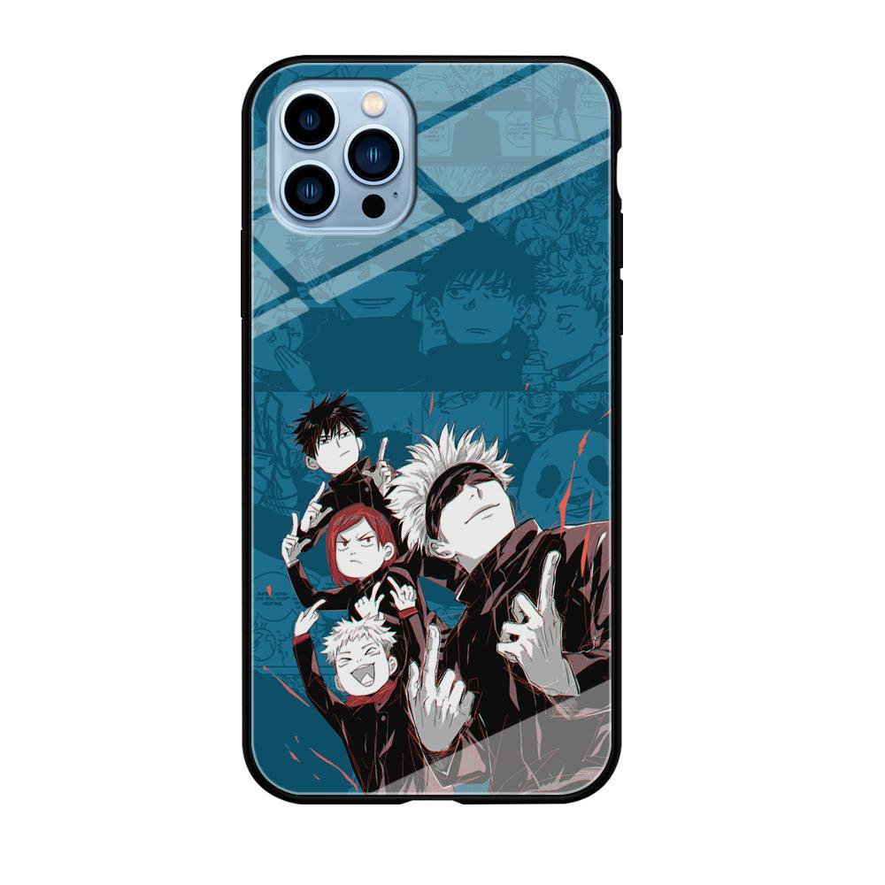 Jujutsu Kaisen Joking with Friends iPhone 12 Pro Max Case-Oxvistore