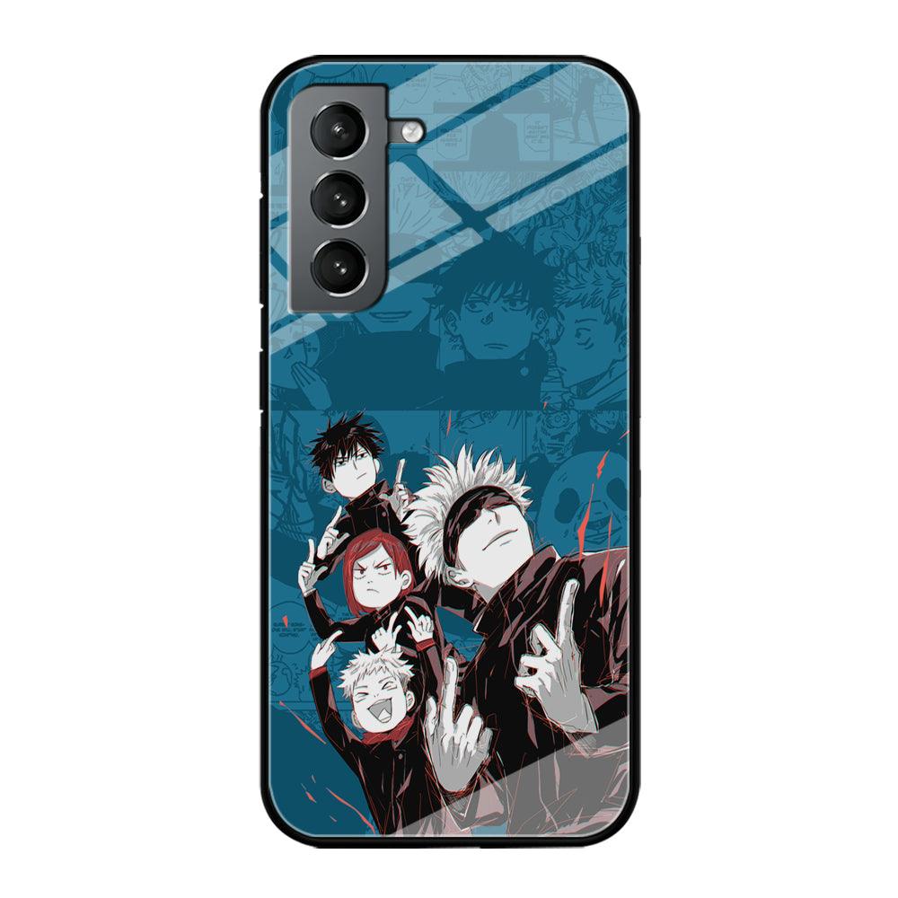 Jujutsu Kaisen Joking with Friends Samsung Galaxy S21 Case-Oxvistore