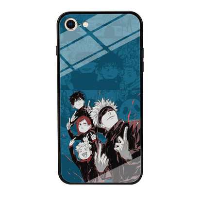 Jujutsu Kaisen Joking with Friends iPhone 8 Case-Oxvistore