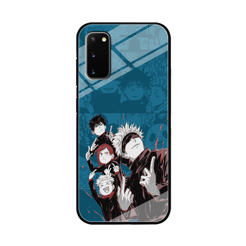 Jujutsu Kaisen Joking with Friends Samsung Galaxy S20 Case-Oxvistore