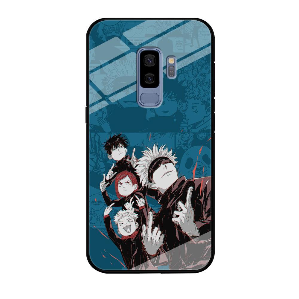 Jujutsu Kaisen Joking with Friends Samsung Galaxy S9 Plus Case-Oxvistore