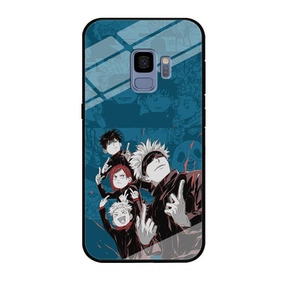 Jujutsu Kaisen Joking with Friends Samsung Galaxy S9 Case-Oxvistore