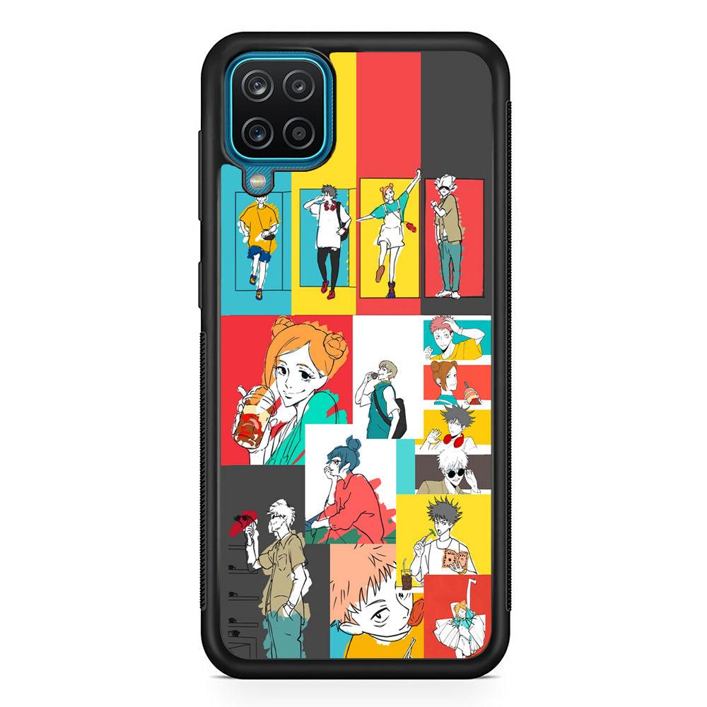 Jujutsu Kaisen Joy of Young People Samsung Galaxy A12 Case-Oxvistore