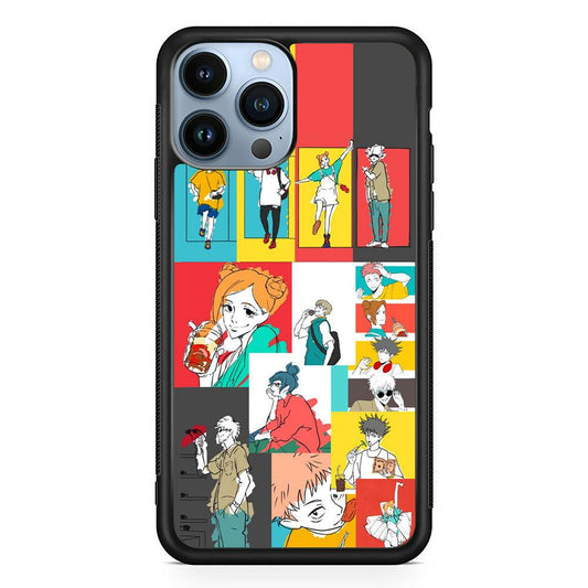 Jujutsu Kaisen Joy of Young People iPhone 13 Pro Max Case-Rubber Black (2D Case)-Oxvistore