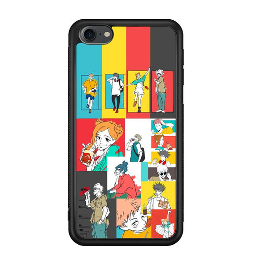 Jujutsu Kaisen Joy of Young People iPod Touch 6 Case-Rubber Black (2D Case)-Oxvistore