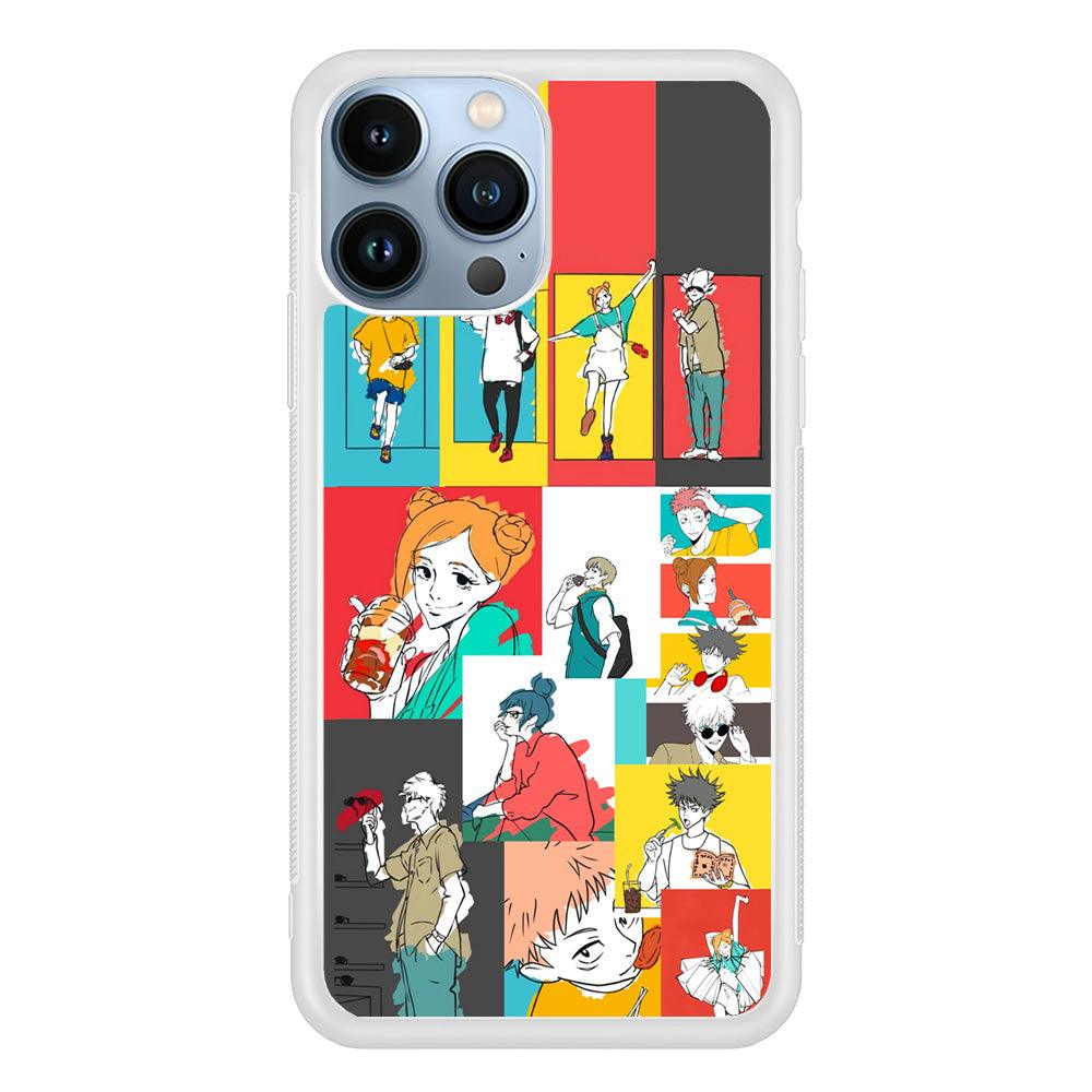 Jujutsu Kaisen Joy of Young People iPhone 15 Pro Case-Oxvistore