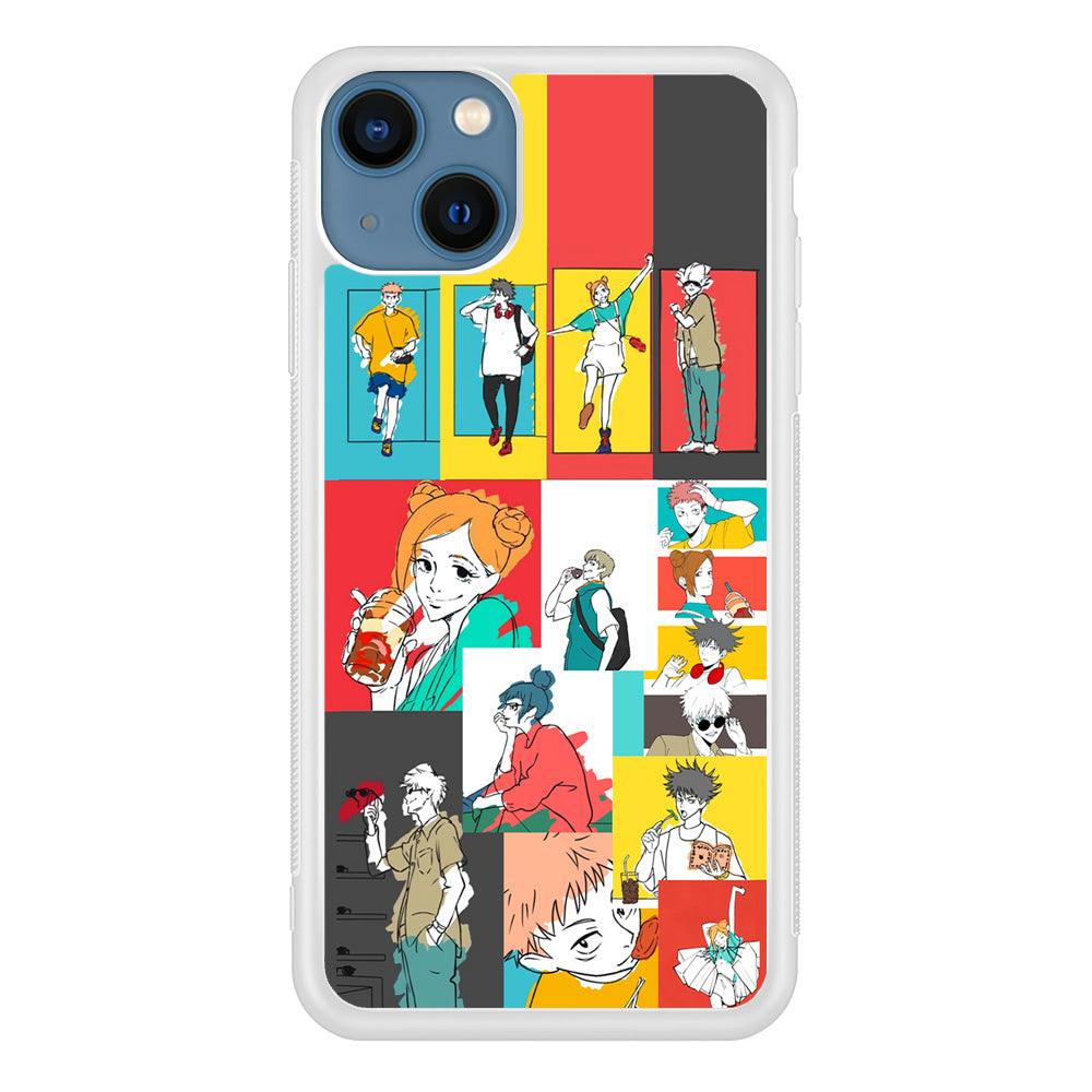 Jujutsu Kaisen Joy of Young People iPhone 15 Plus Case-Oxvistore