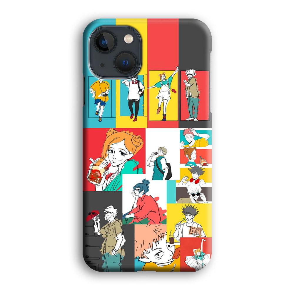 Jujutsu Kaisen Joy of Young People iPhone 15 Plus Case-Oxvistore