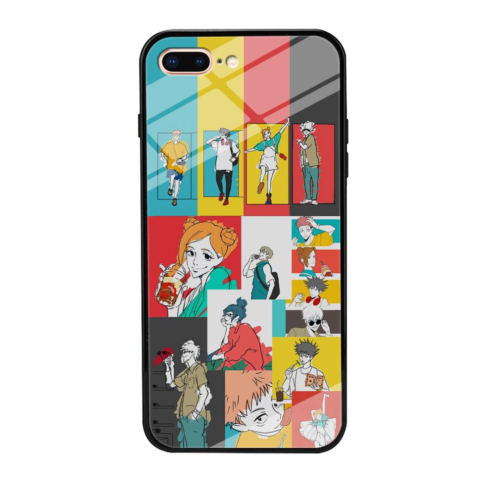 Jujutsu Kaisen Joy of Young People iPhone 8 Plus Case-Oxvistore