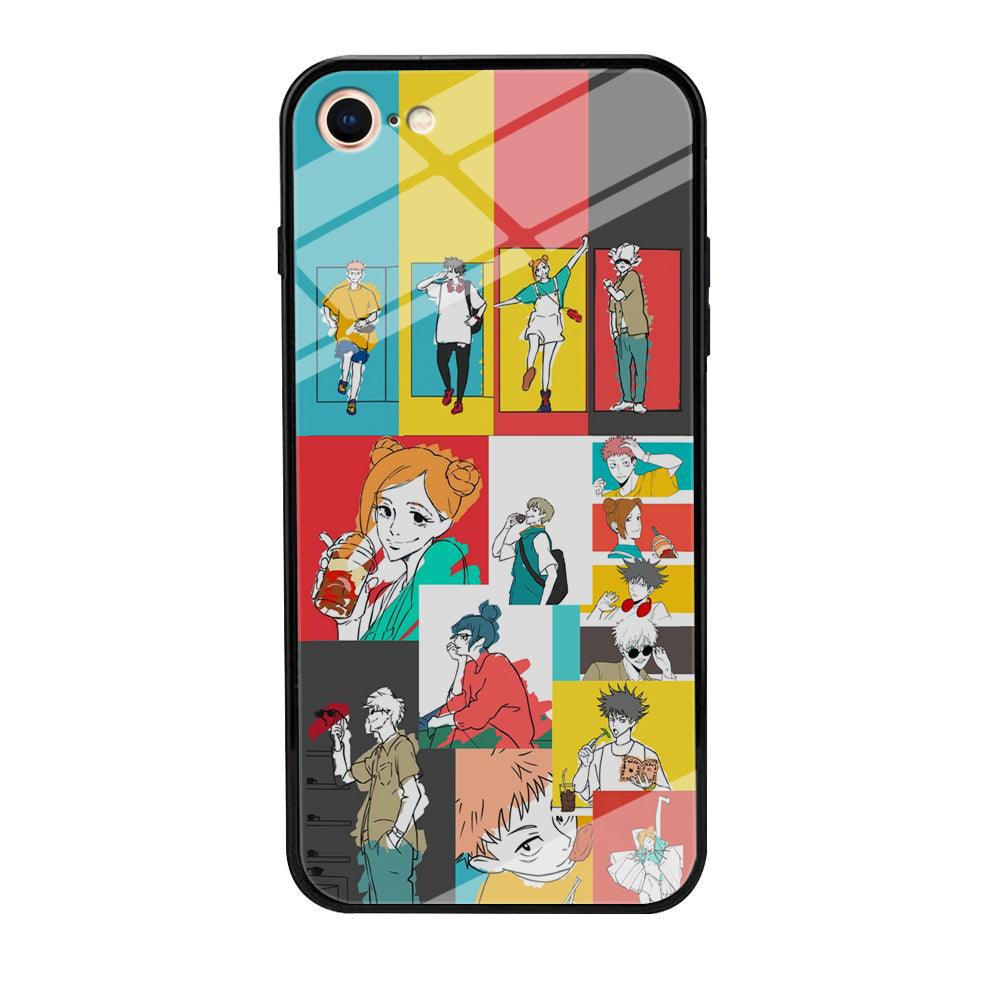 Jujutsu Kaisen Joy of Young People iPhone 8 Case-Oxvistore