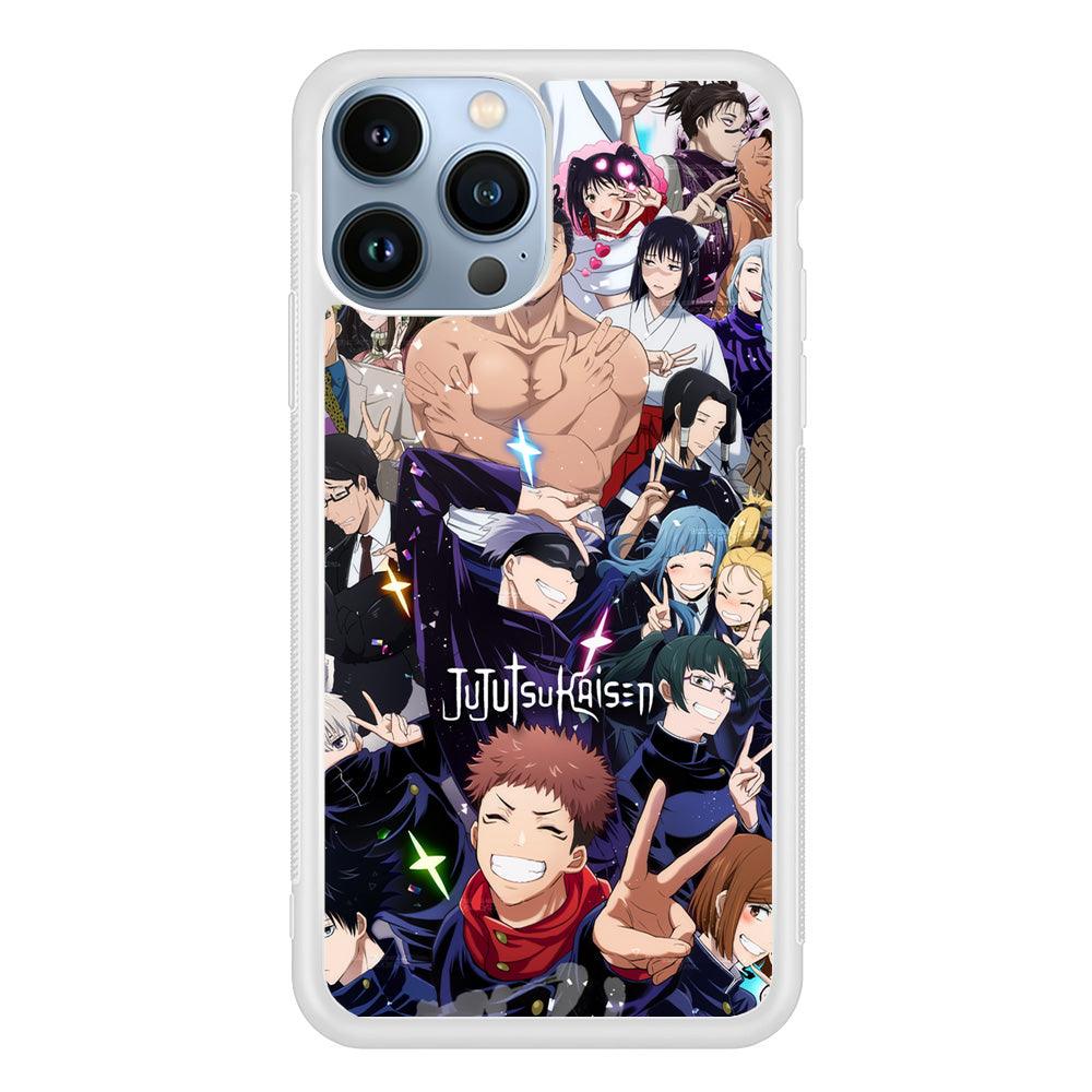 Jujutsu Kaisen Peace for Victory iPhone 15 Pro Max Case-Oxvistore